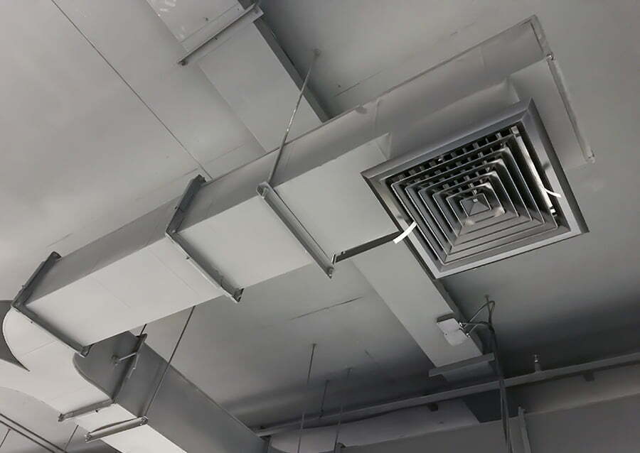 air ducts in house