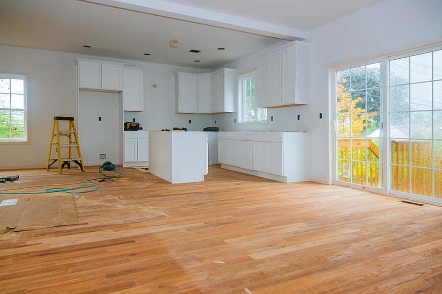hardwood floors in house