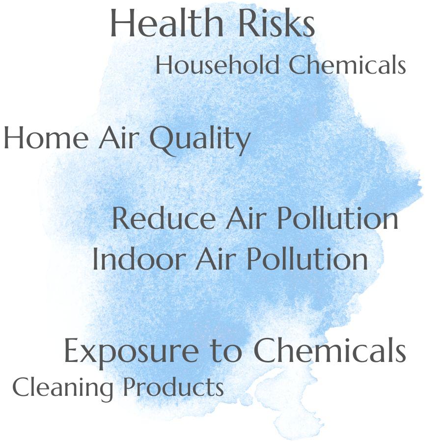 can cleaning products and household chemicals affect home air quality