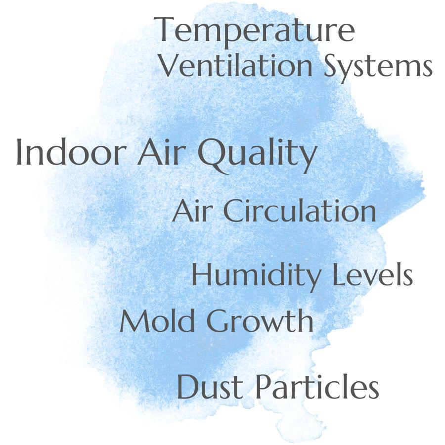 how does temperature affect indoor air quality