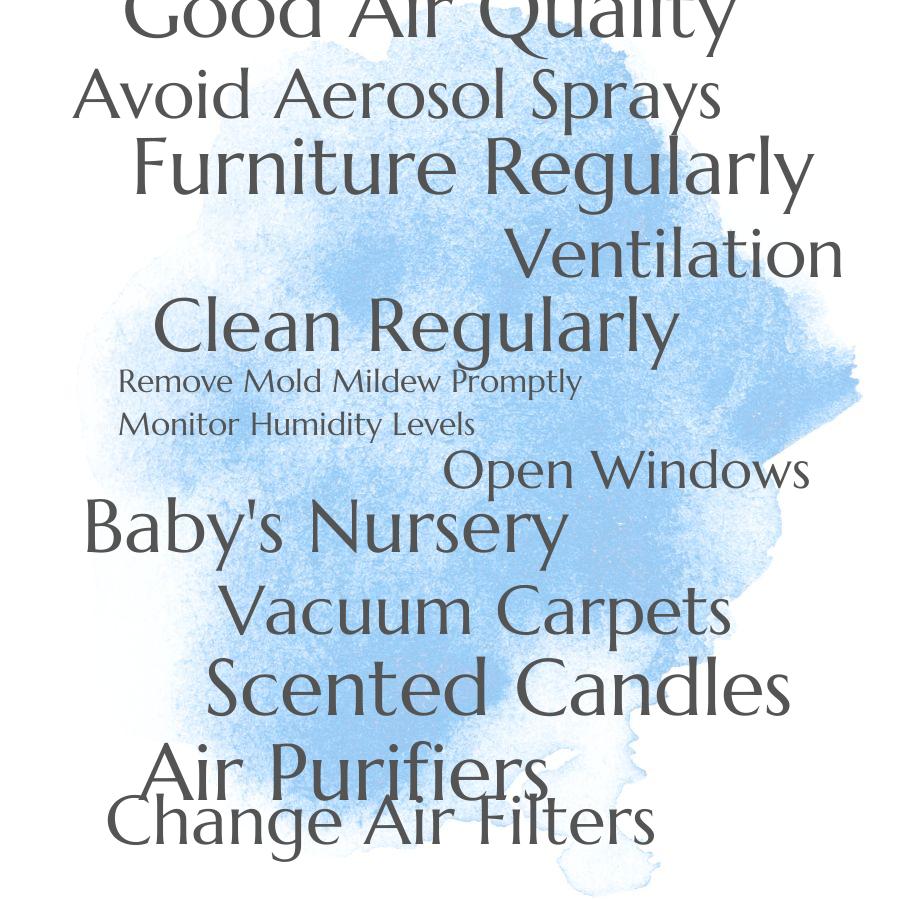 how to ensure good air quality in your babys nursery