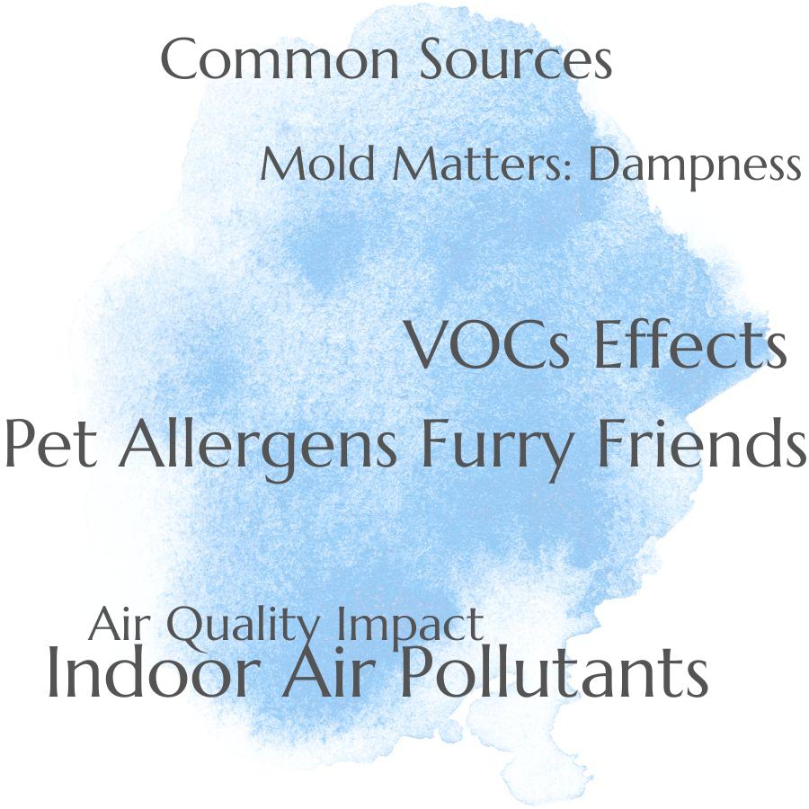 indoor air pollutants and their sources